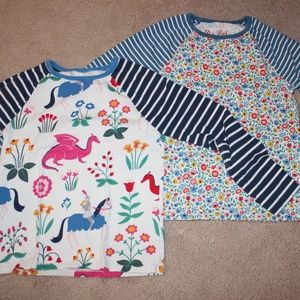 Mini Boden long sleeve shirts size 9-10